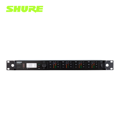 SHURE 数字无线话简四通道主机 ULXD4QCN