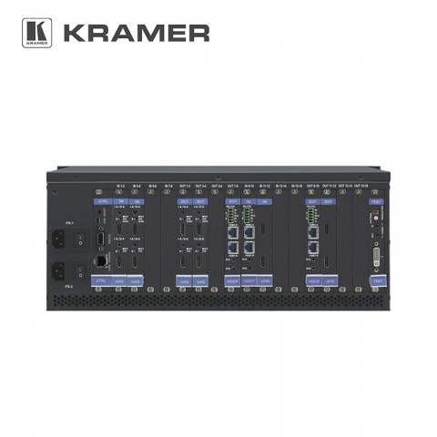 Kramer 模块化矩阵机箱 VS-1616DN-EM