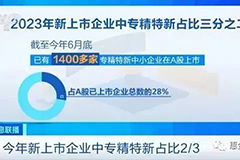 2023年全国专精特新中小企业发展大会，工信部：我国专精特新“小巨人”企业达1.2万家